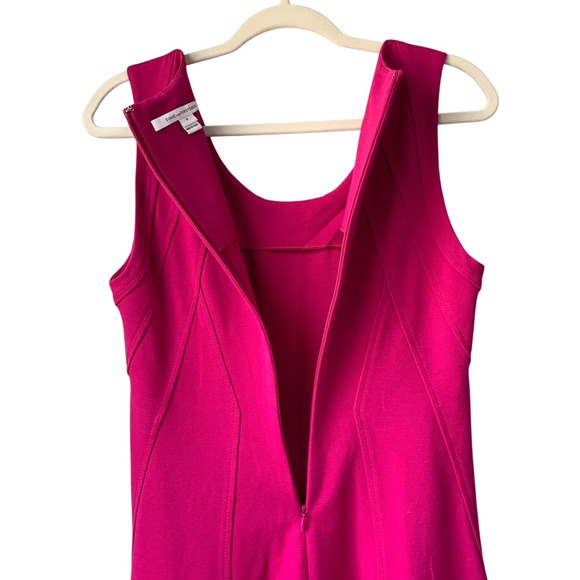 Diane Von Furstenberg DVF 'Alice' stretch jersey fit flare sleeveless dress. 8 - Picture 6 of 12